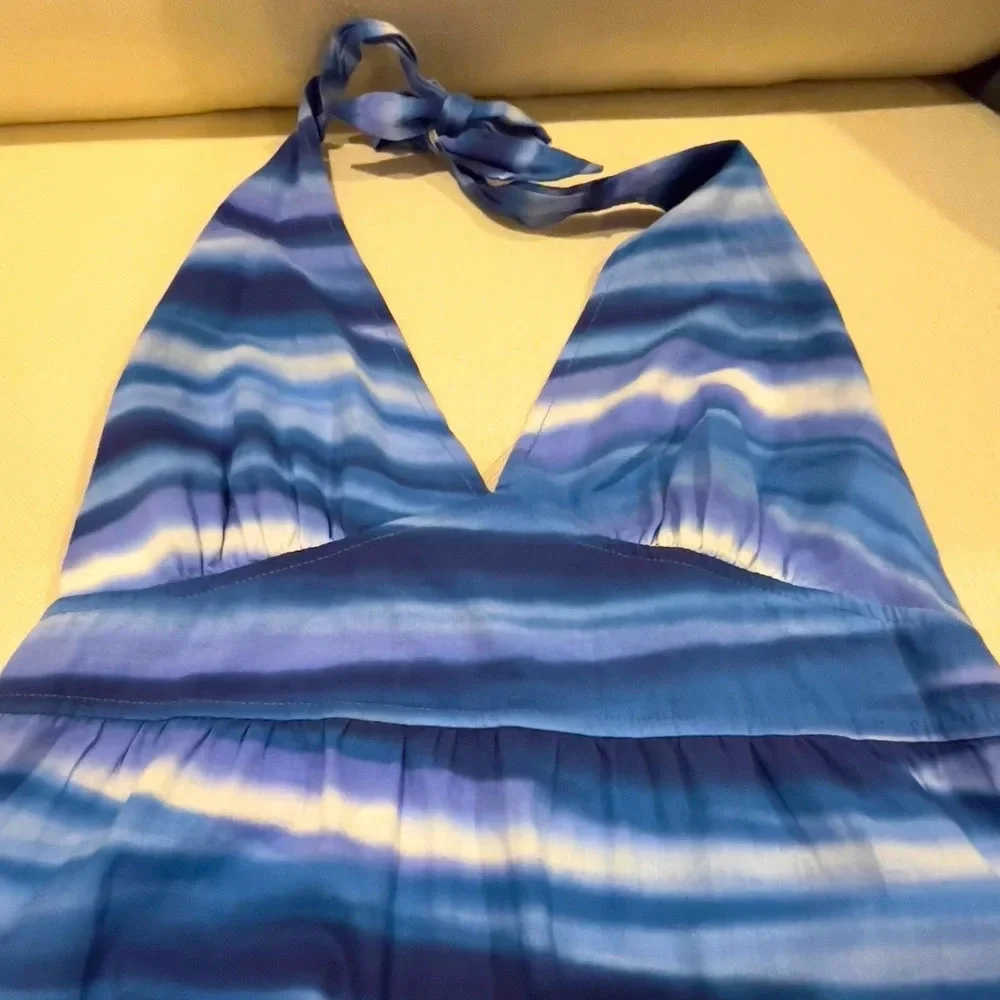 Tommy Bahama Large Maxi Halter dress - Picture 3 of 11